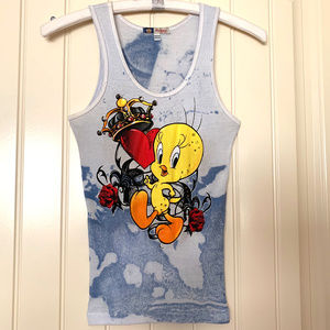 LIMITED EDITION: Bejeweled Tank Top by Susan Fixel